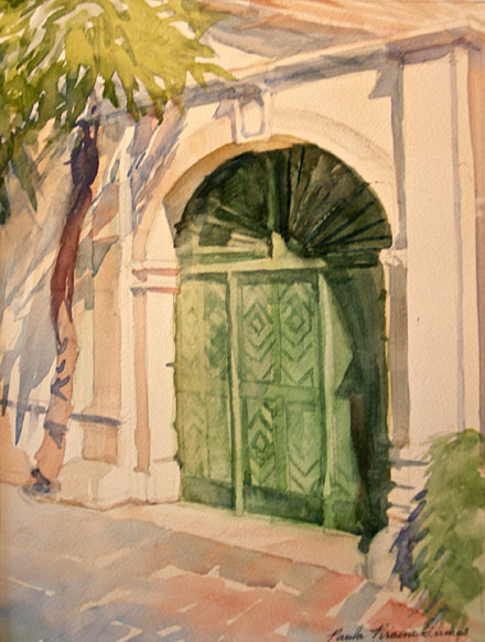 Doorway in Forst Germany