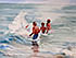 Frolicking in the Waves Frolicking in the Waves
