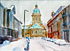 German Street Scene German Street Scene