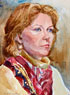Lady In Autumn Colors