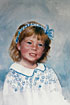 Young Girl In Blue